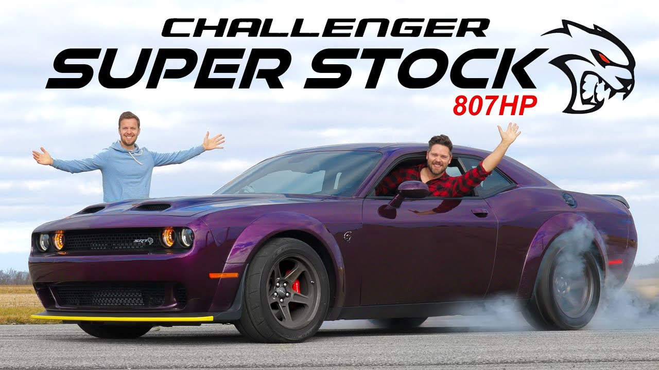 Dodge Challenger SRT Super Stock: 807HP Drag Beast Tested