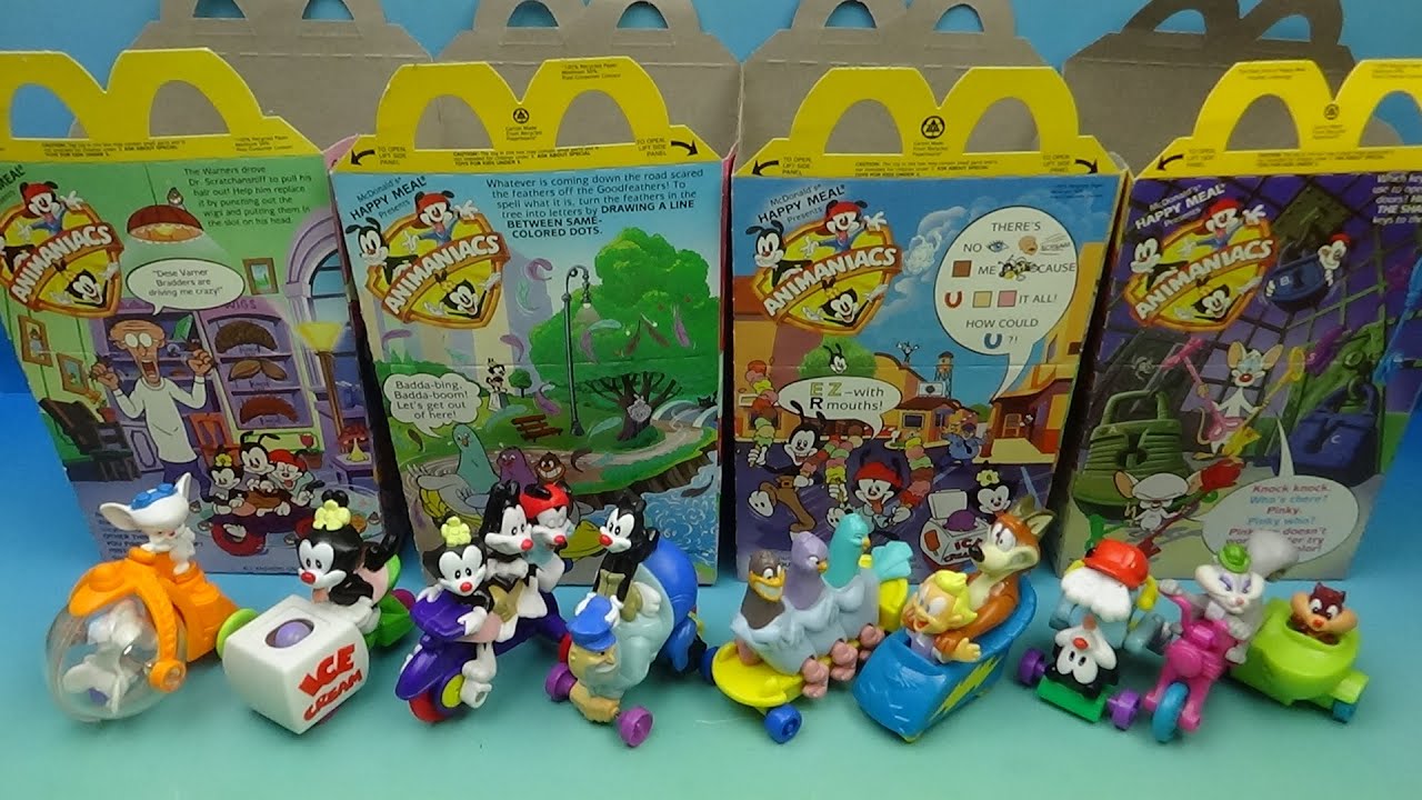 1993 Animaniacs Happy Meal Toys: Ultimate Collector's Guide