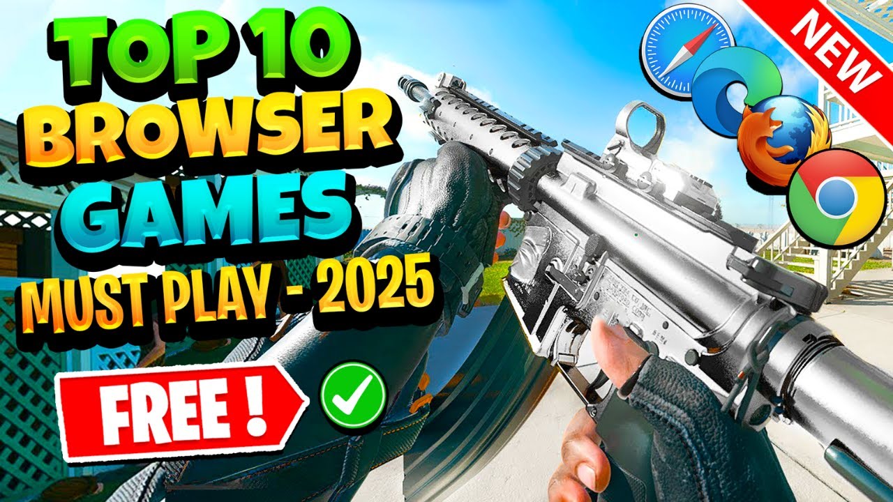 Top 10 Free Browser Games to Play Instantly in 2025 (No Downloads!)