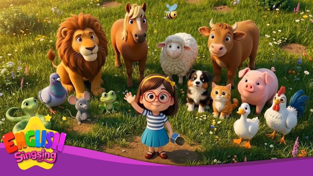 Animal Sounds Song: Teach Kids with Lyrics & Activities