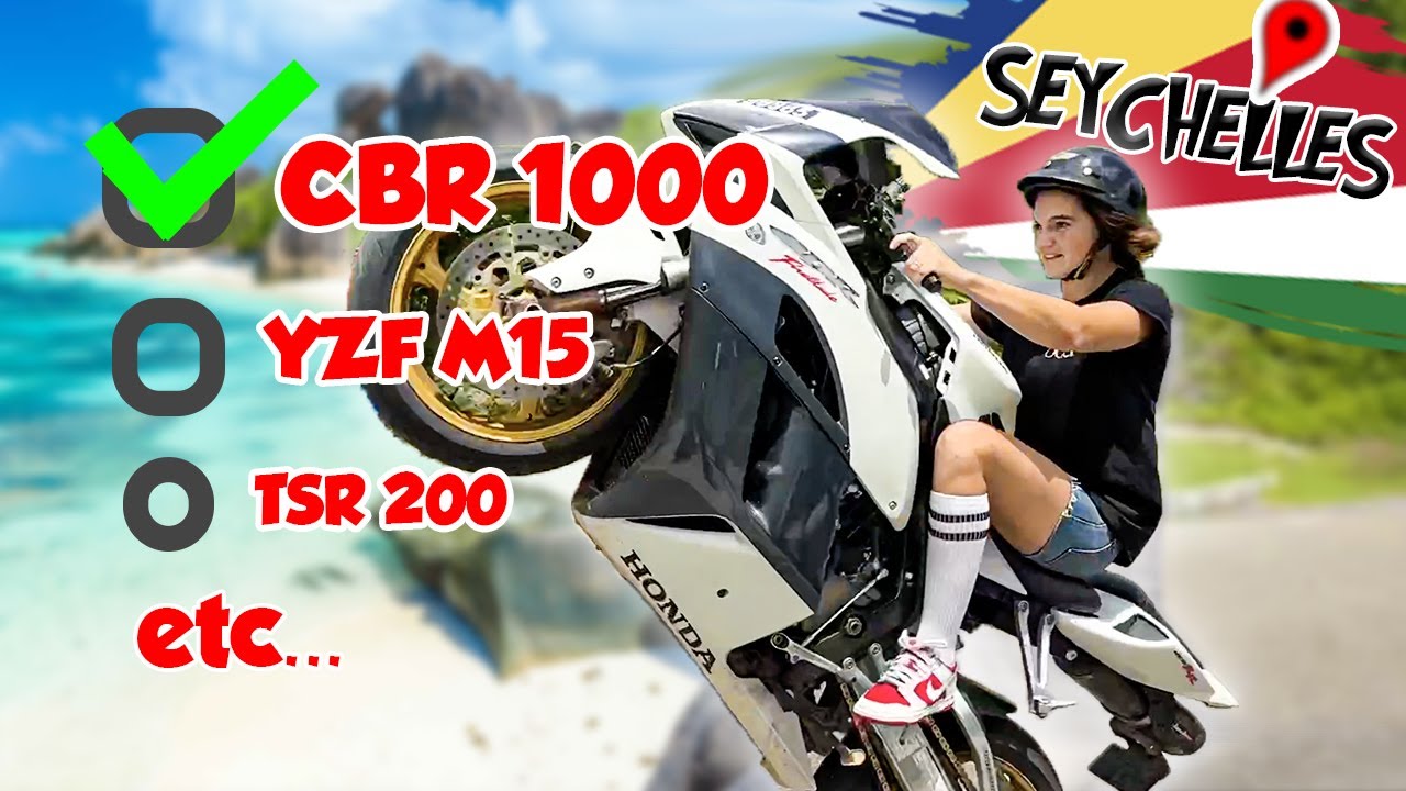 Yamaha R155 Review: Stunt Secrets in Seychelles