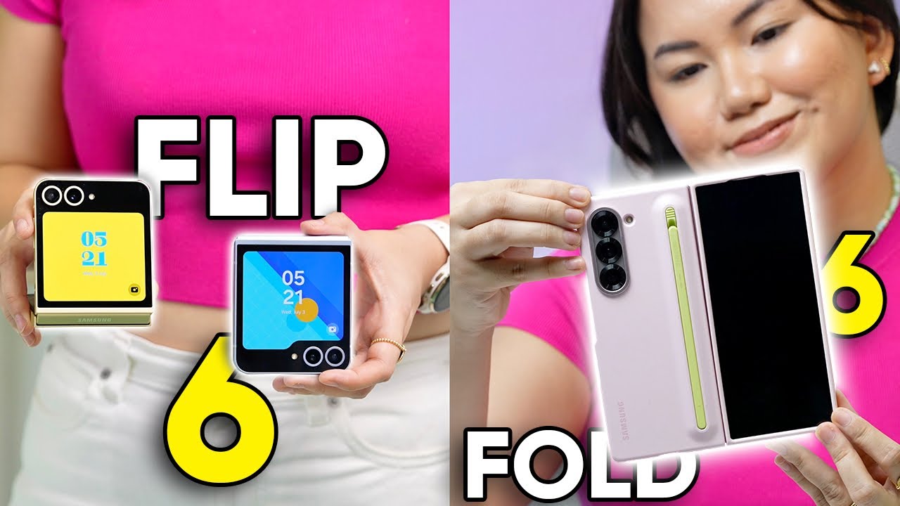 Samsung Galaxy Z Flip 6 & Fold 6 First Look: Key Upgrades Explained
