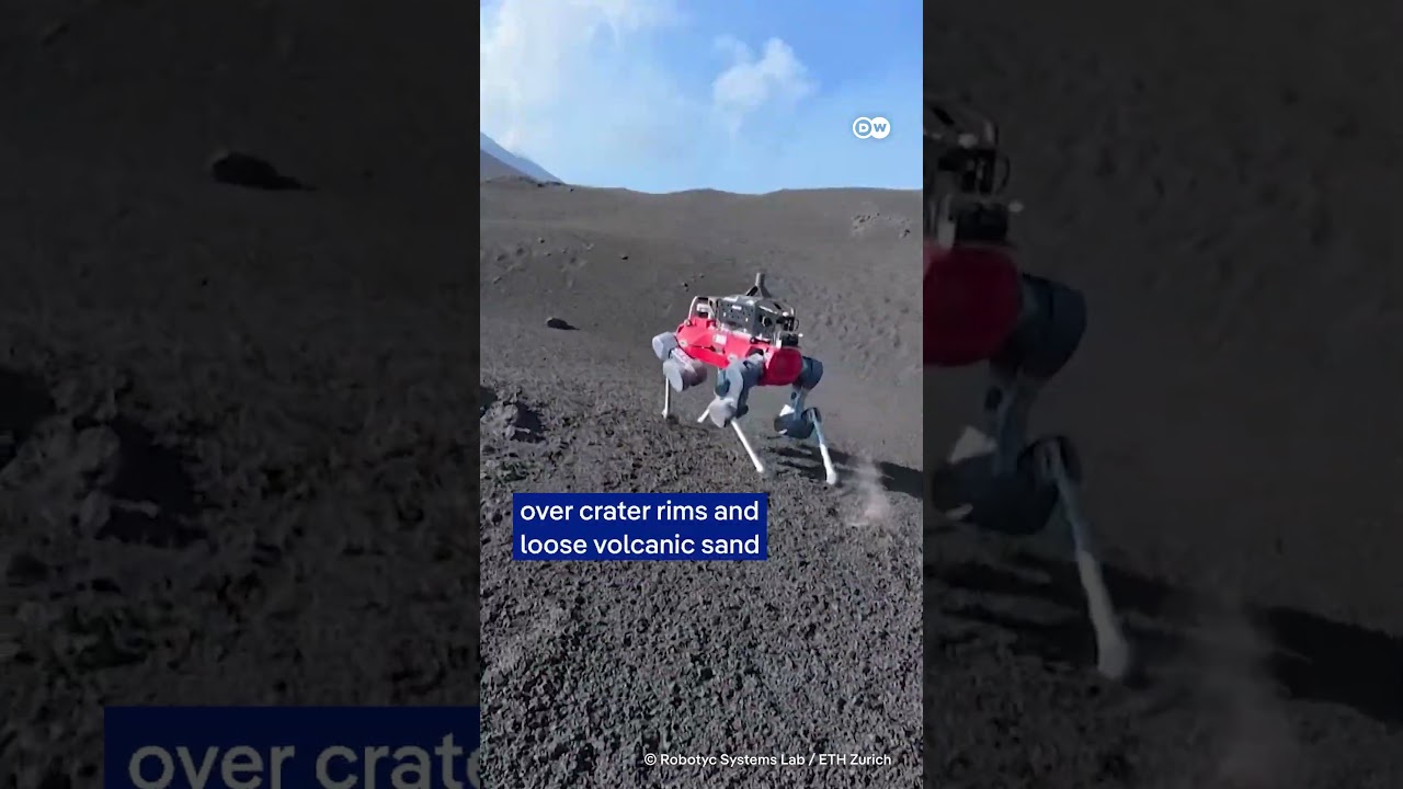 How Robot Dogs Monitor Volcanoes and Predict Eruptions Safely