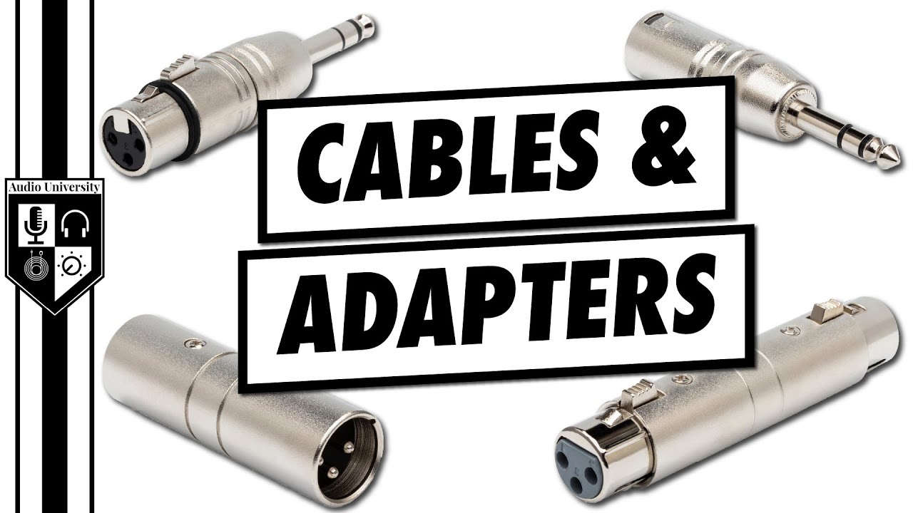 7 Essential Audio Adapters for Live & Studio Survival