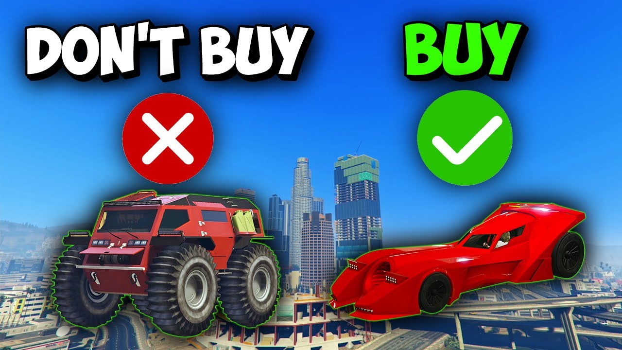 GTA Online: Top 10 Best & Worst Vehicles to Buy