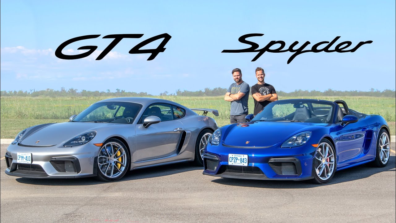 Porsche GT4 vs Boxster Spider: Track Thrills, Daily Compromises