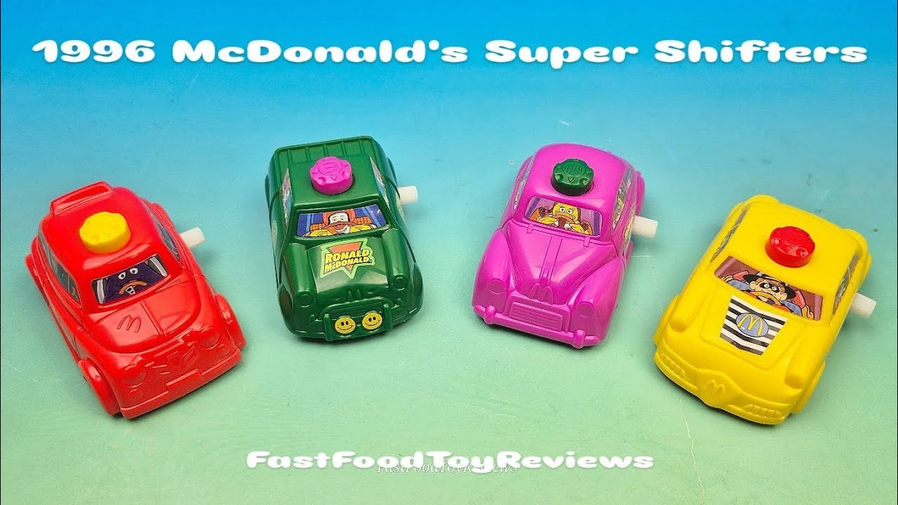 1996 McDonald's Super Shifters: Rare Collectible Toy Review