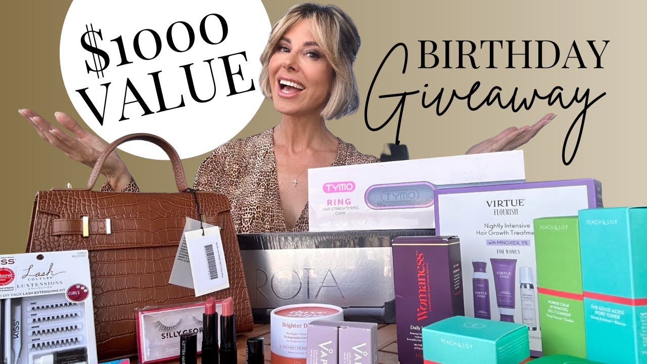 Enter Dominique's $1100 Birthday Giveaway Now