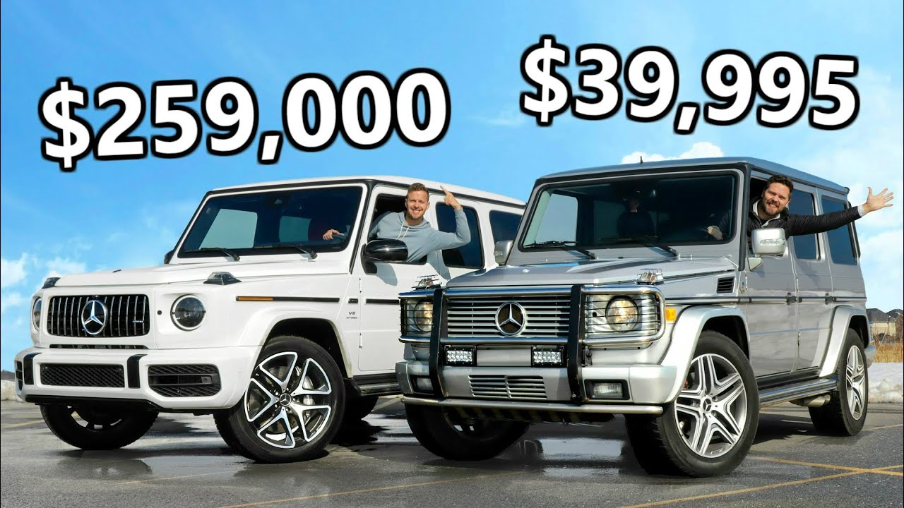 G-Class AMG Generations Compared: 2005 vs 2020