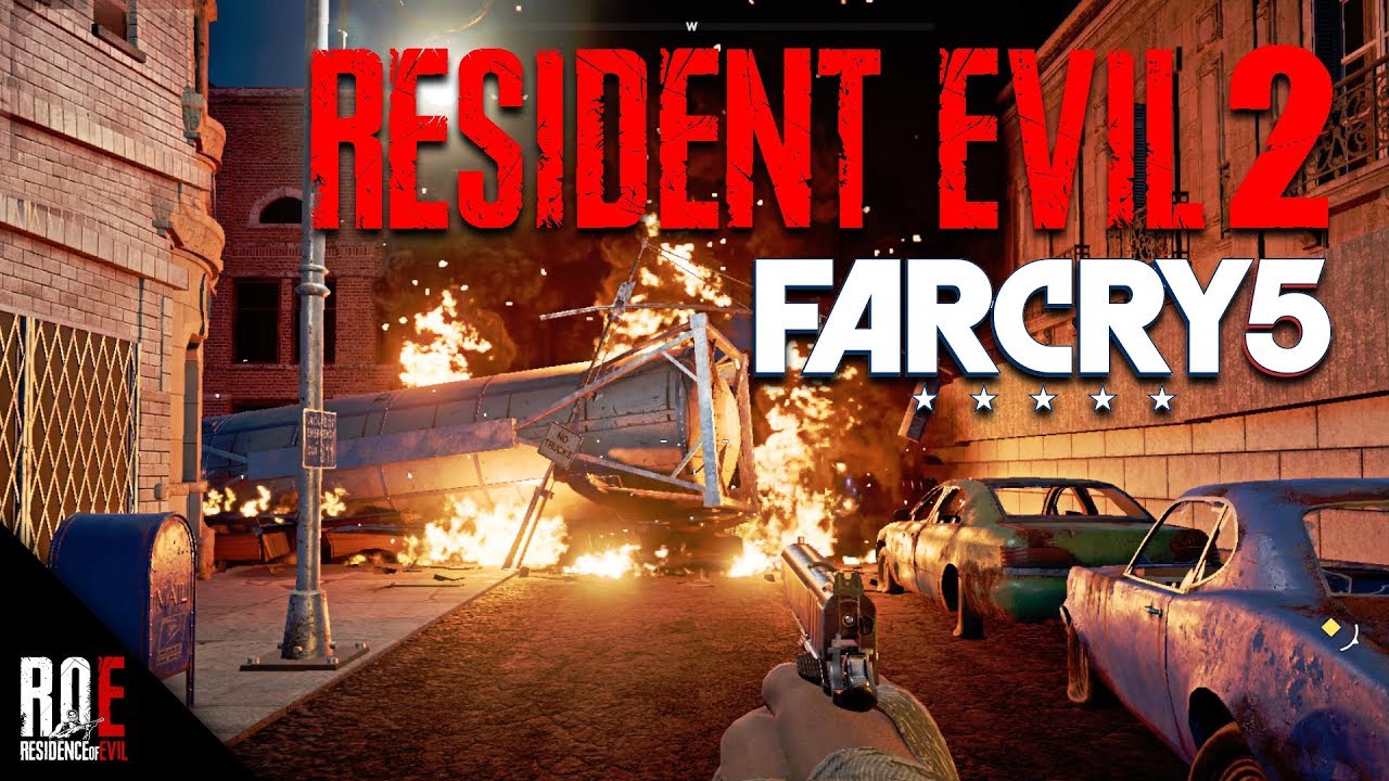 Resident Evil 2 Recreated in Far Cry 5: Fan-Made Map Analysis