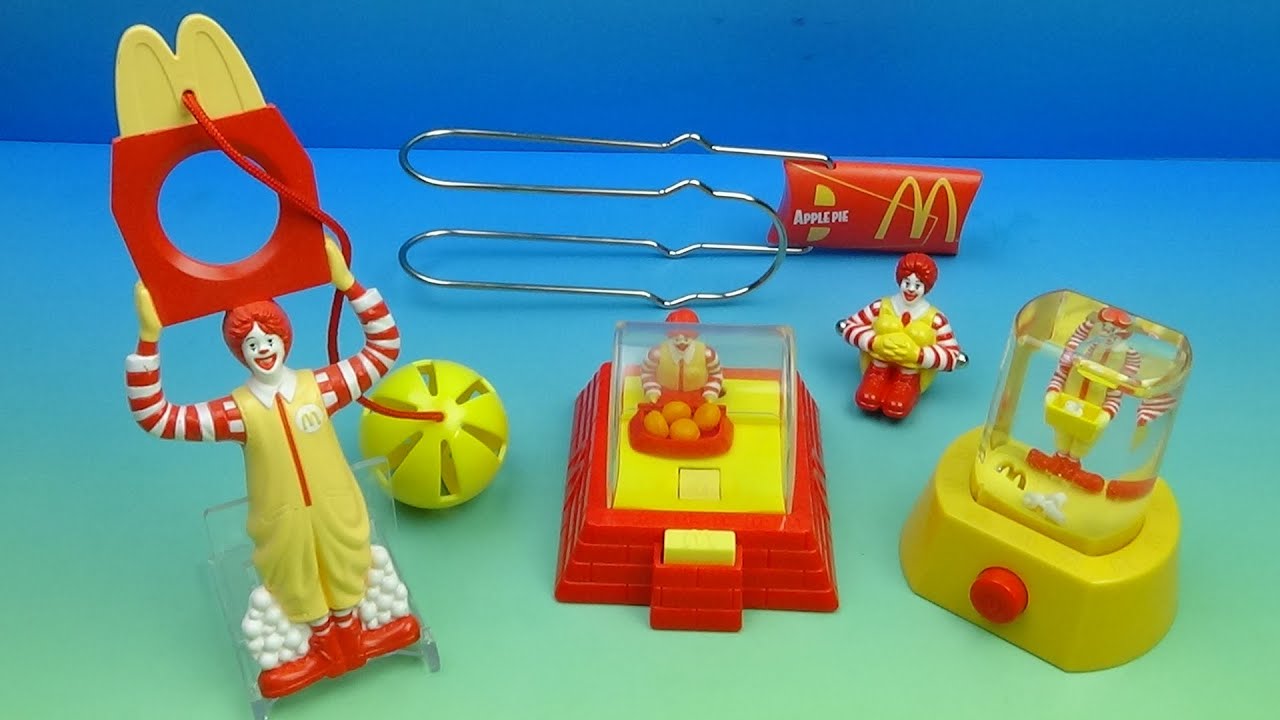 Rare 2001 McDonald's Ronald Wizard Toys Review & Collector's Guide