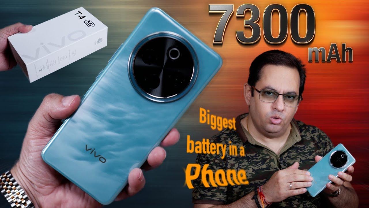Vivo T4 5G Review: 7300mAh Battery Beast in Slim Design