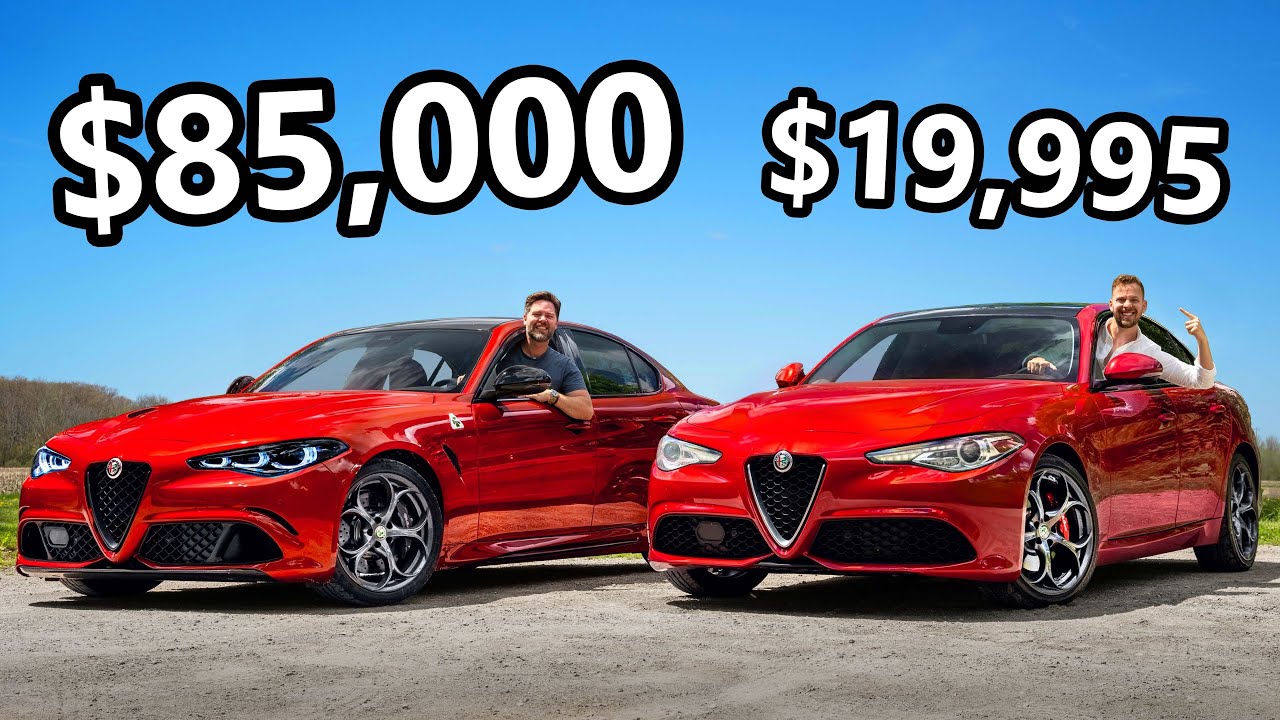 Alfa Romeo Giulia Quadrifoglio vs TI: Ultimate Driving Value Showdown