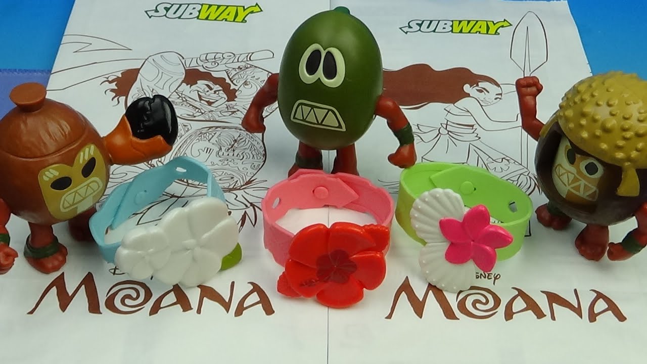 Subway's 2016 Moana Toy Collection: Ultimate Collector's Guide
