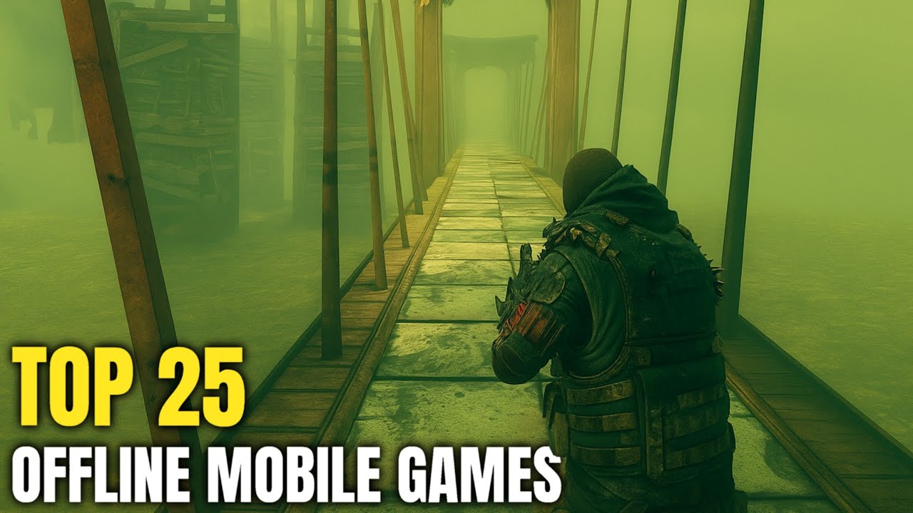 Top 25 Offline Mobile Games 2025: No Internet Needed