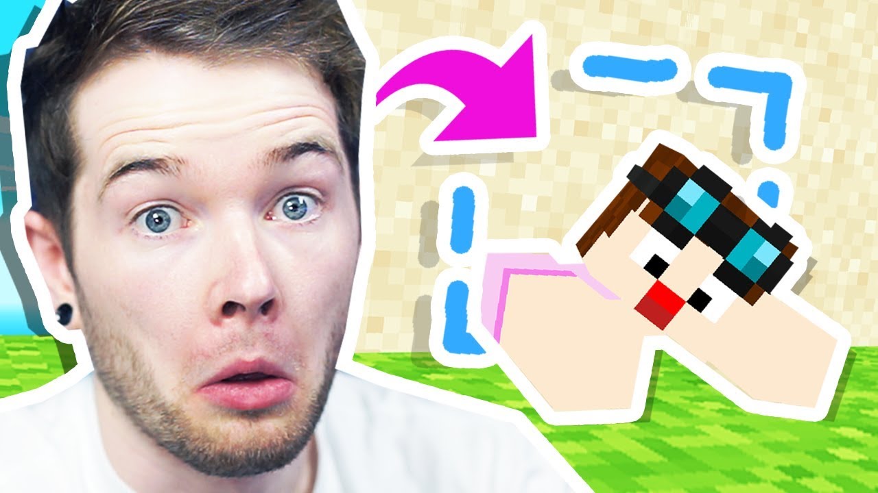 Build a Secret 1x1 Minecraft Base: Redstone Door Tutorial