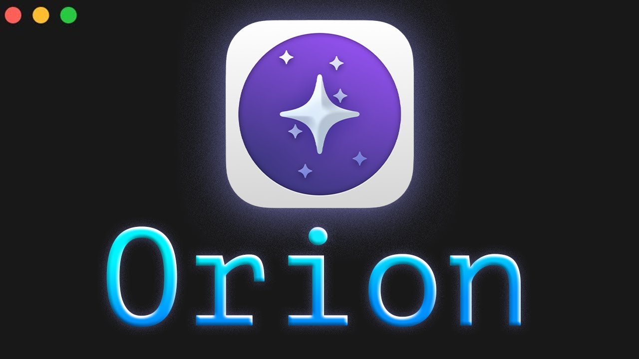 Orion Browser for Mac: Safari Efficiency Meets Chrome Extensions