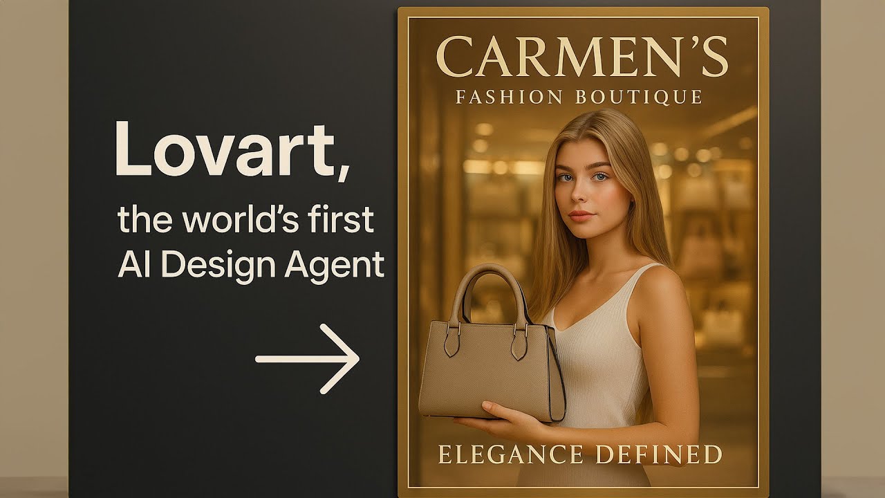 Lovart AI Design Agent: Create Full Visual Assets Instantly