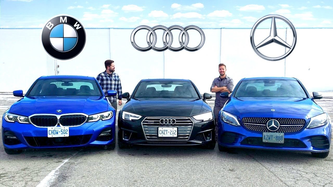 2019 Luxury Sedan Face-Off: BMW 330i vs Audi A4 vs Mercedes C300
