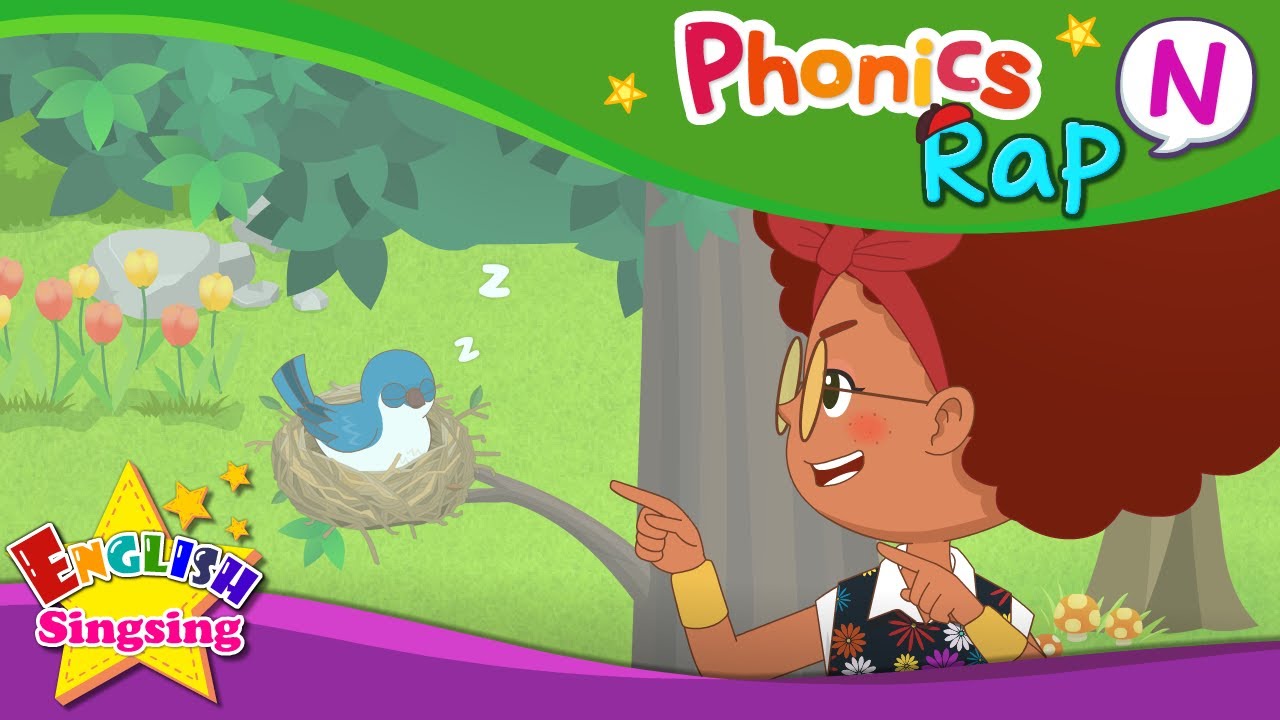 Fun Phonics Song: Teach Kids the 'N' Sound with Max the Bird