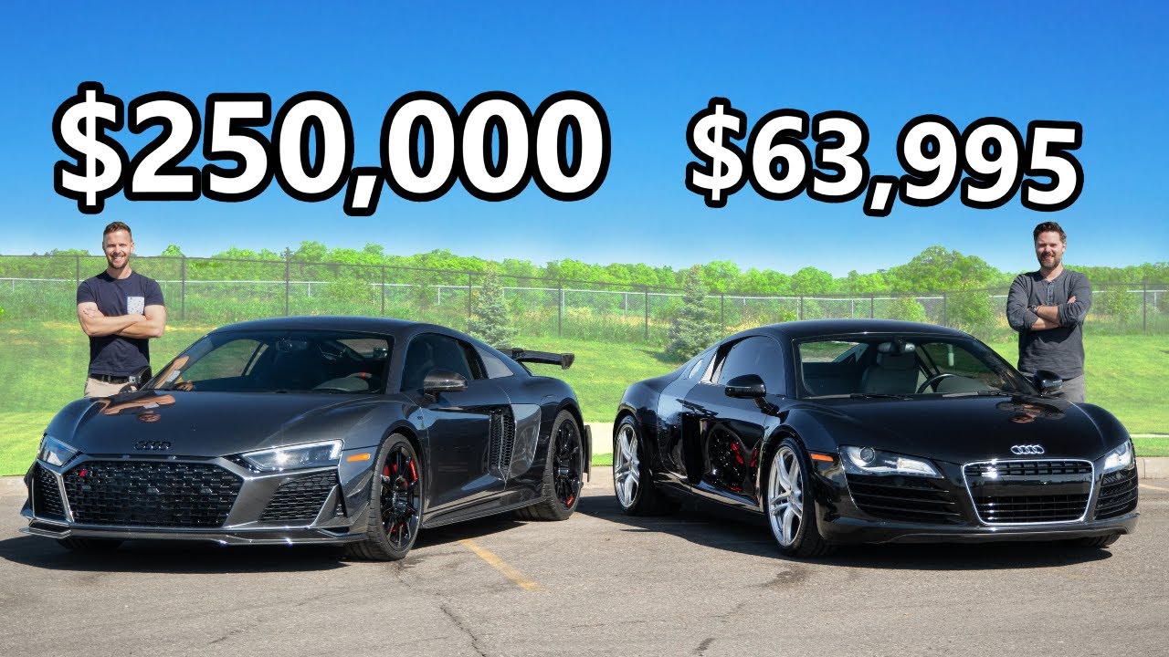 Audi R8 GT vs V8 Manual: Collector's Dream or Driver's Choice?