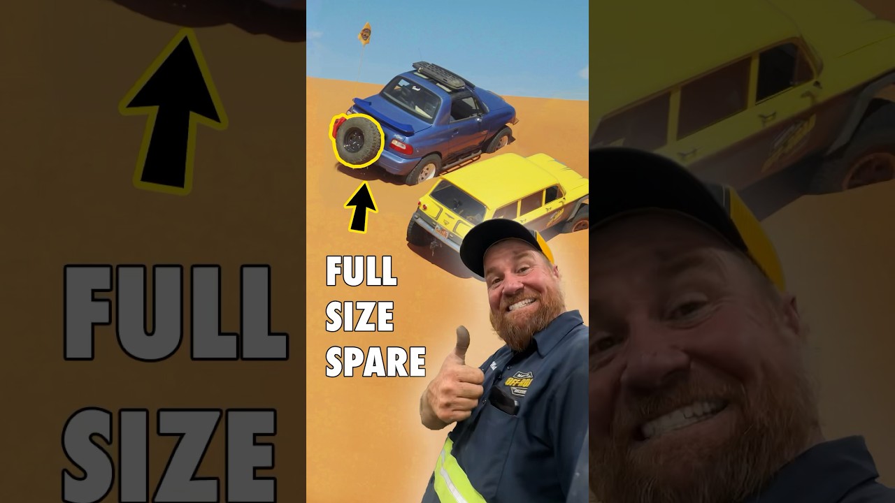 Suzuki X90 Off-Road Upgrades: Spare Tire & Jerry Can Install Guide