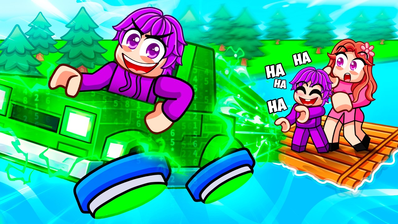 Roblox Build a Boat Prank: Fake Noob to Hacker Hovercraft