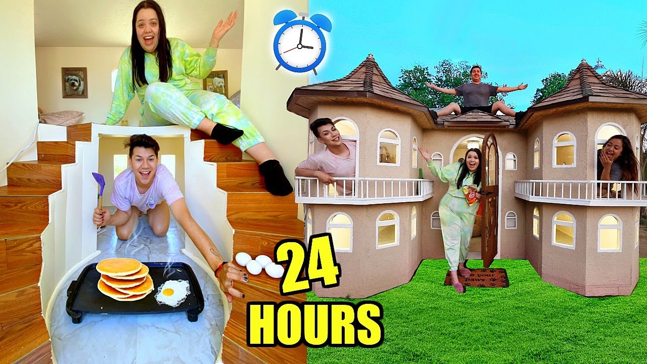 24 Hours in a Mini Dog Mansion: Our Survival Challenge Experience