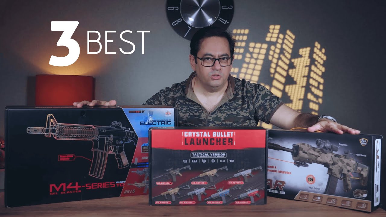 Top 3 Gel Blaster Rifles Reviewed: AR-15 vs MK1 vs Sar