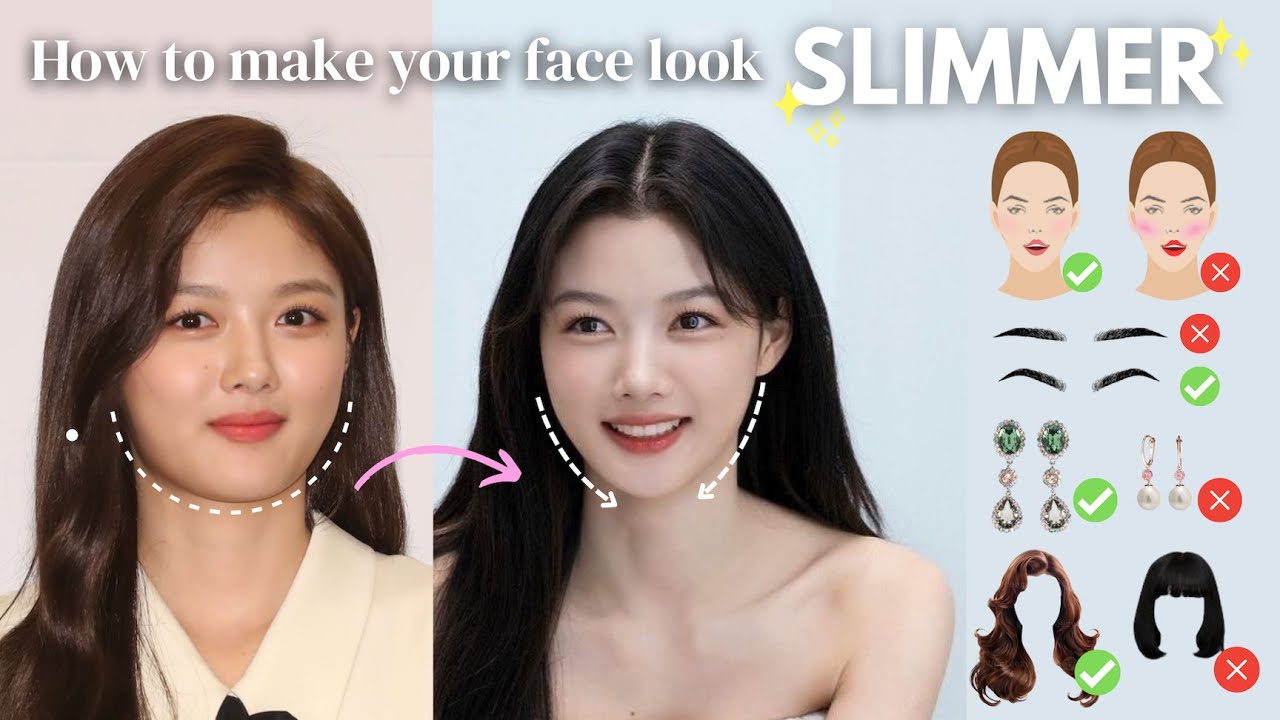 Visual Tricks to Slim Your Face Instantly