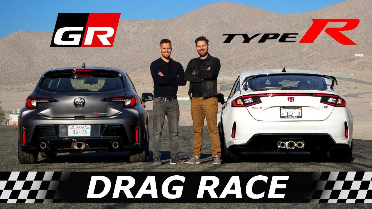GR Corolla vs Civic Type R: Dig vs Roll Race Results