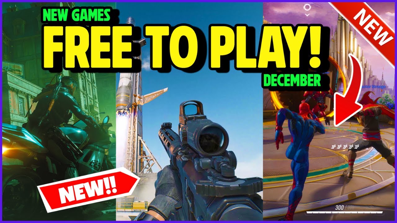December 2024's Top Free Game Releases: What to Play First
