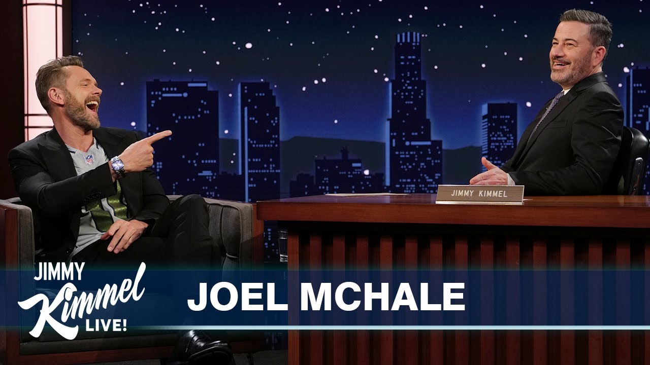 Joel McHale Reveals Seahawks Curse & Family Stories