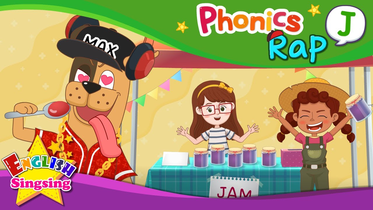 Phonics Fun: Market Day Story for Kids Learning English