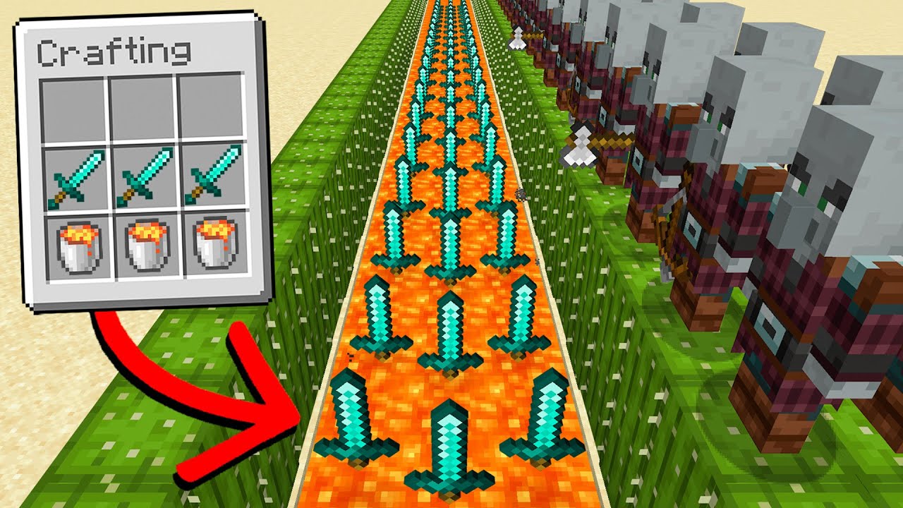 Ultimate Minecraft Raid Defense: 10,000 Pillager Survival Tactics