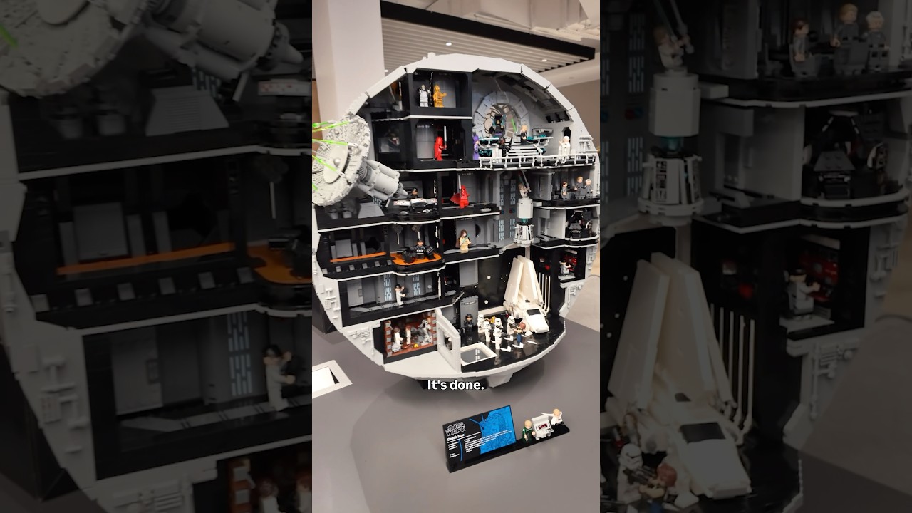 Building the Lego Death Star: 9,000-Piece Team Adventure