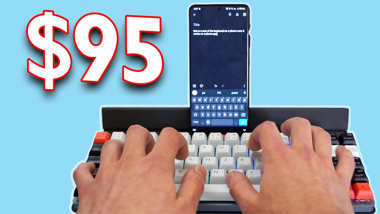 Epomaker NT68 Review: Budget Bluetooth Keyboard With Stand