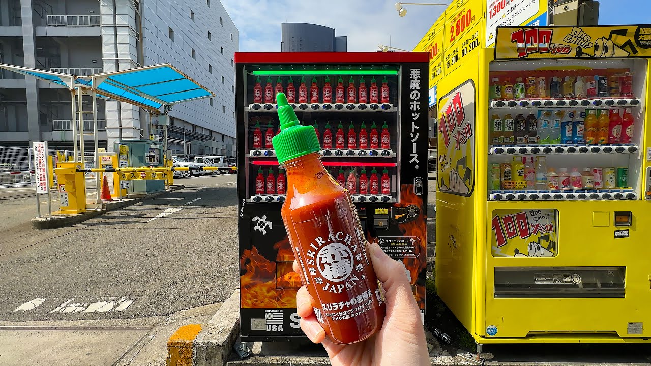 Sriracha Vending Machines in Japan: Spicy Convenience Explained
