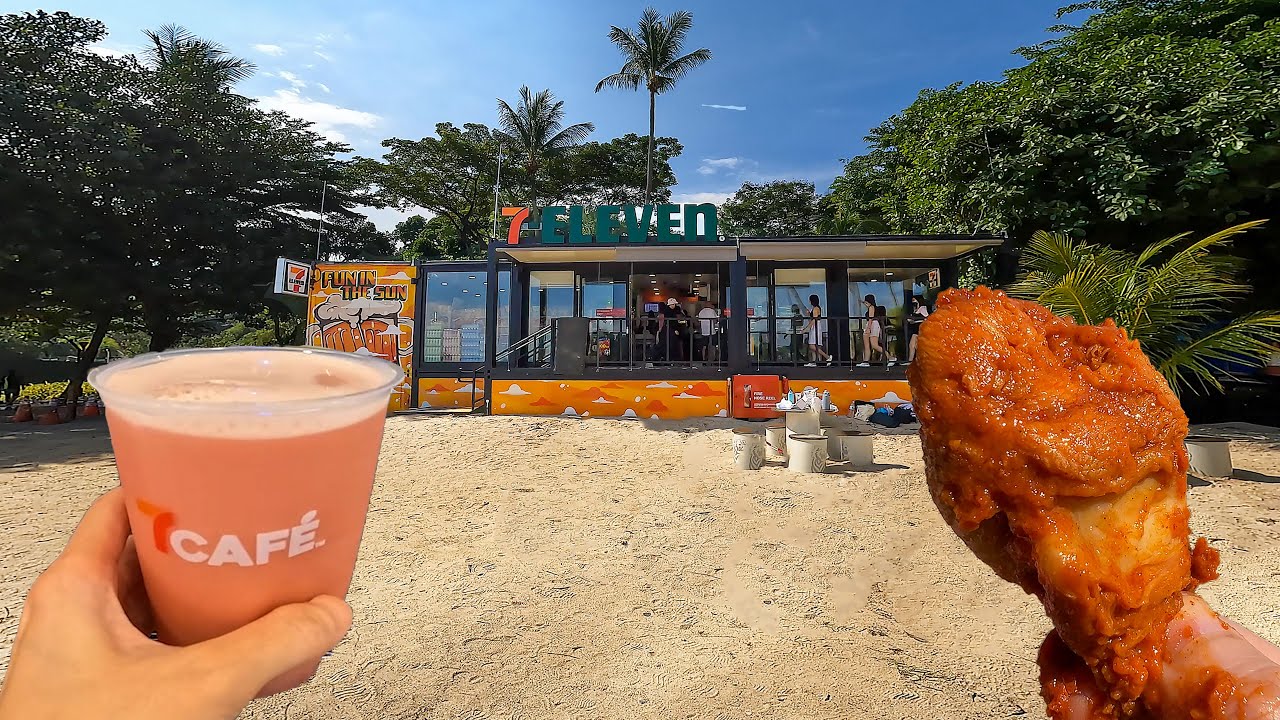 Singapore Beach 7-Eleven Guide: Food, Drinks & Unique Experience