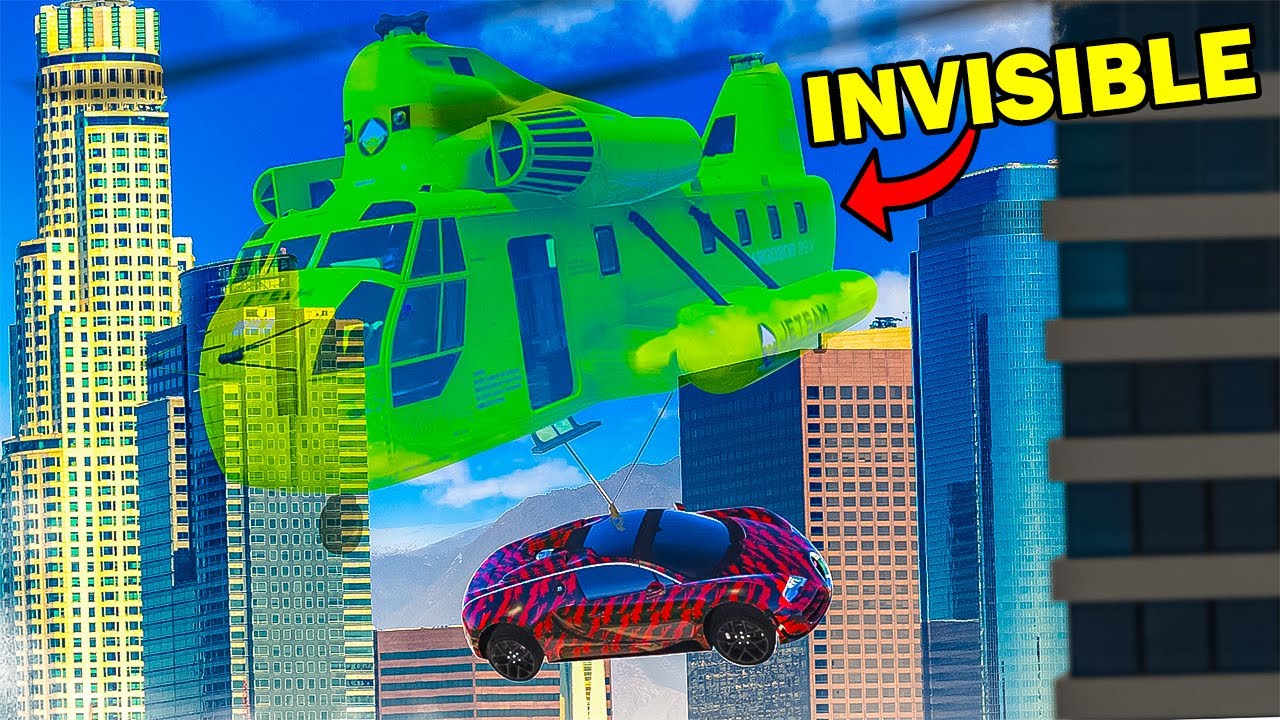 Master Invisible Cargobob Car Thefts in GTA: Ultimate Stealth Guide