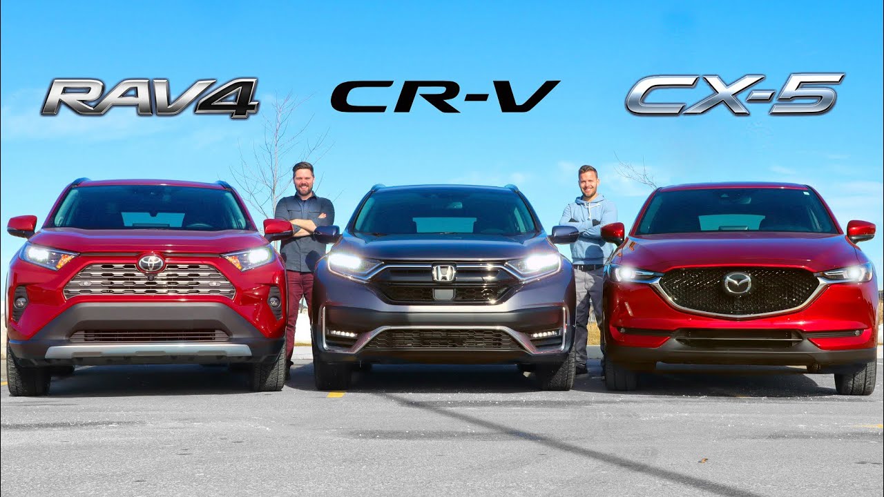 CX-5 vs CR-V vs RAV4: Performance-Focused Crossover Comparison
