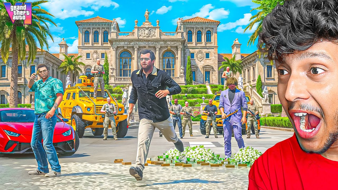 GTA 5 Shopping Spree & Presidential Party Chaos