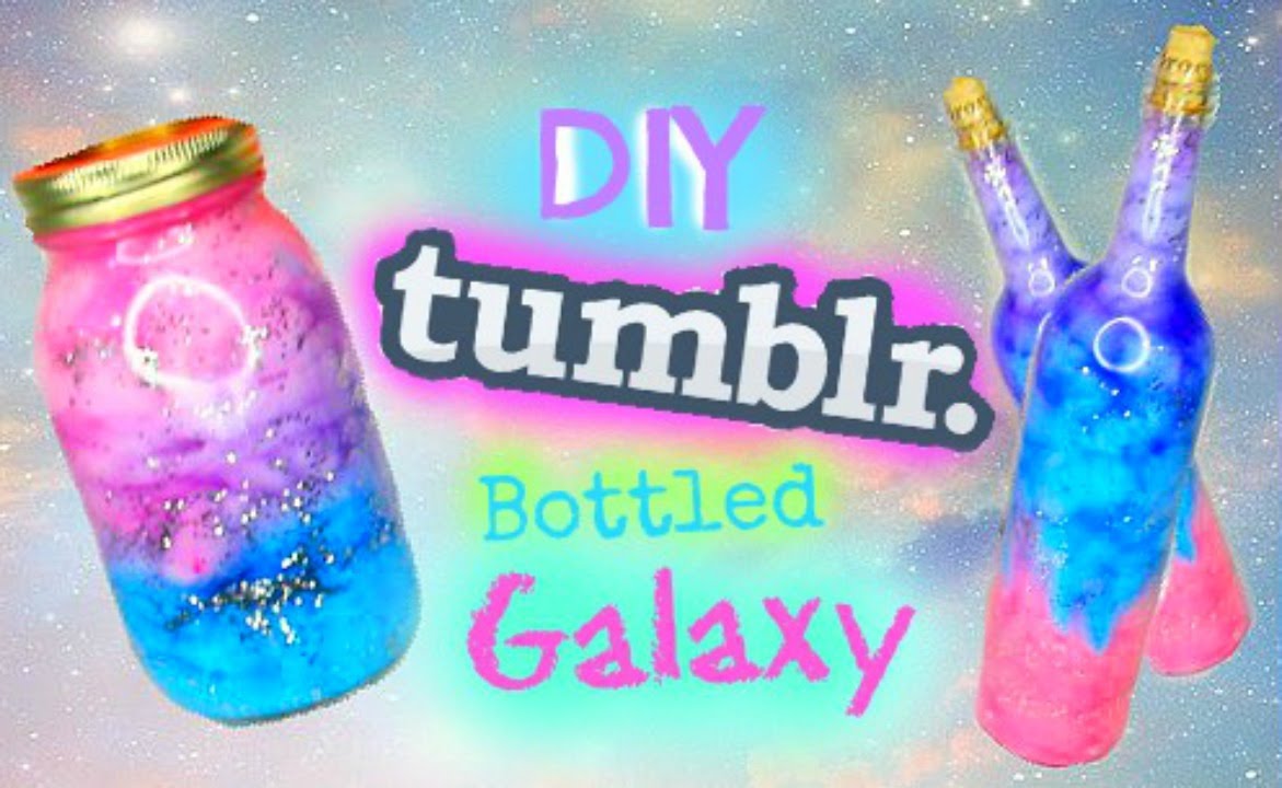 How to Make a Stunning Galaxy in a Bottle DIY