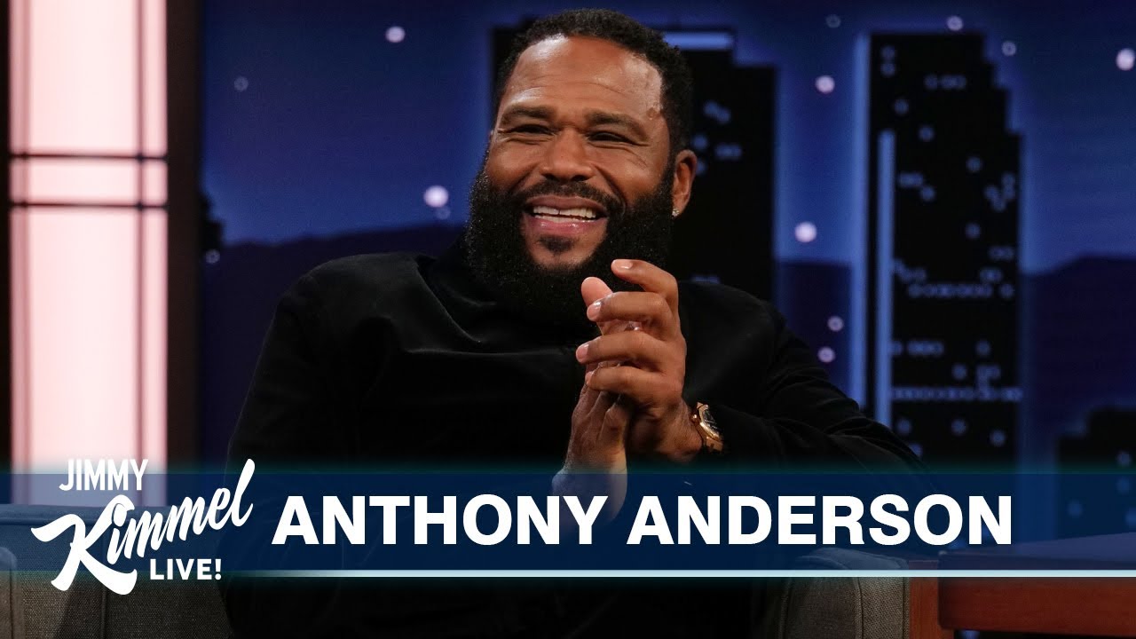 Anthony Anderson's Wild Childhood and Hollywood Tales on Kimmel