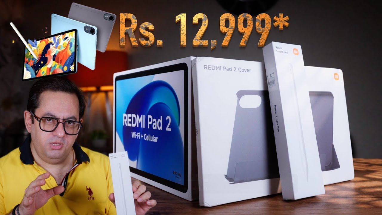 Redmi Pad 2 Review: Budget Cellular Tablet with Stylus?