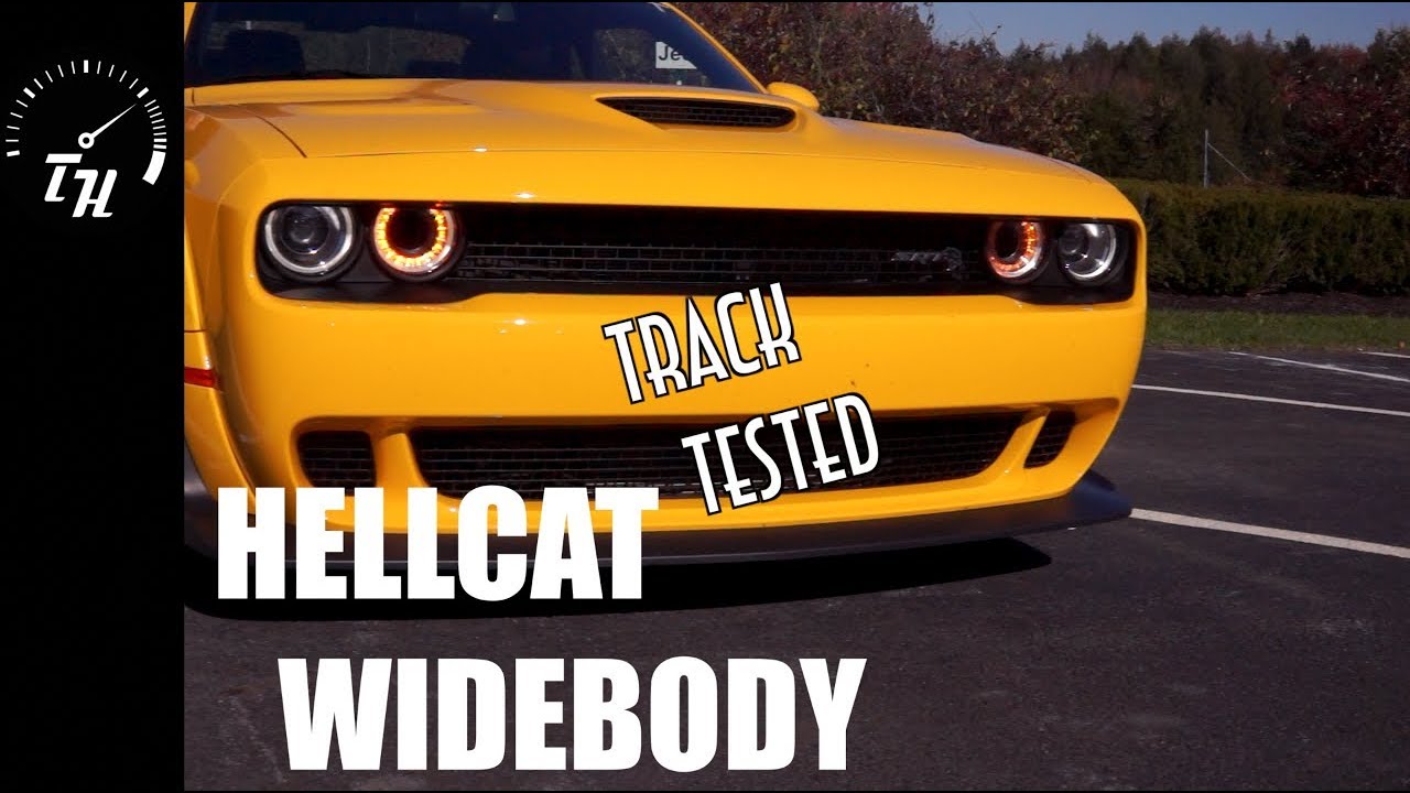 Dodge Challenger Hellcat Widebody Track Review: Brutal Power, Surprising Control