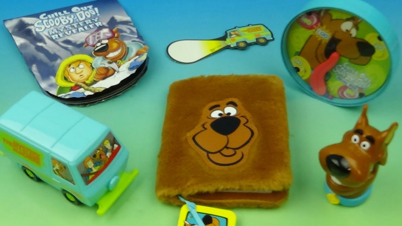 2007 Wendy's Chill Out Scooby-Doo Toys: Collector's Review & Guide