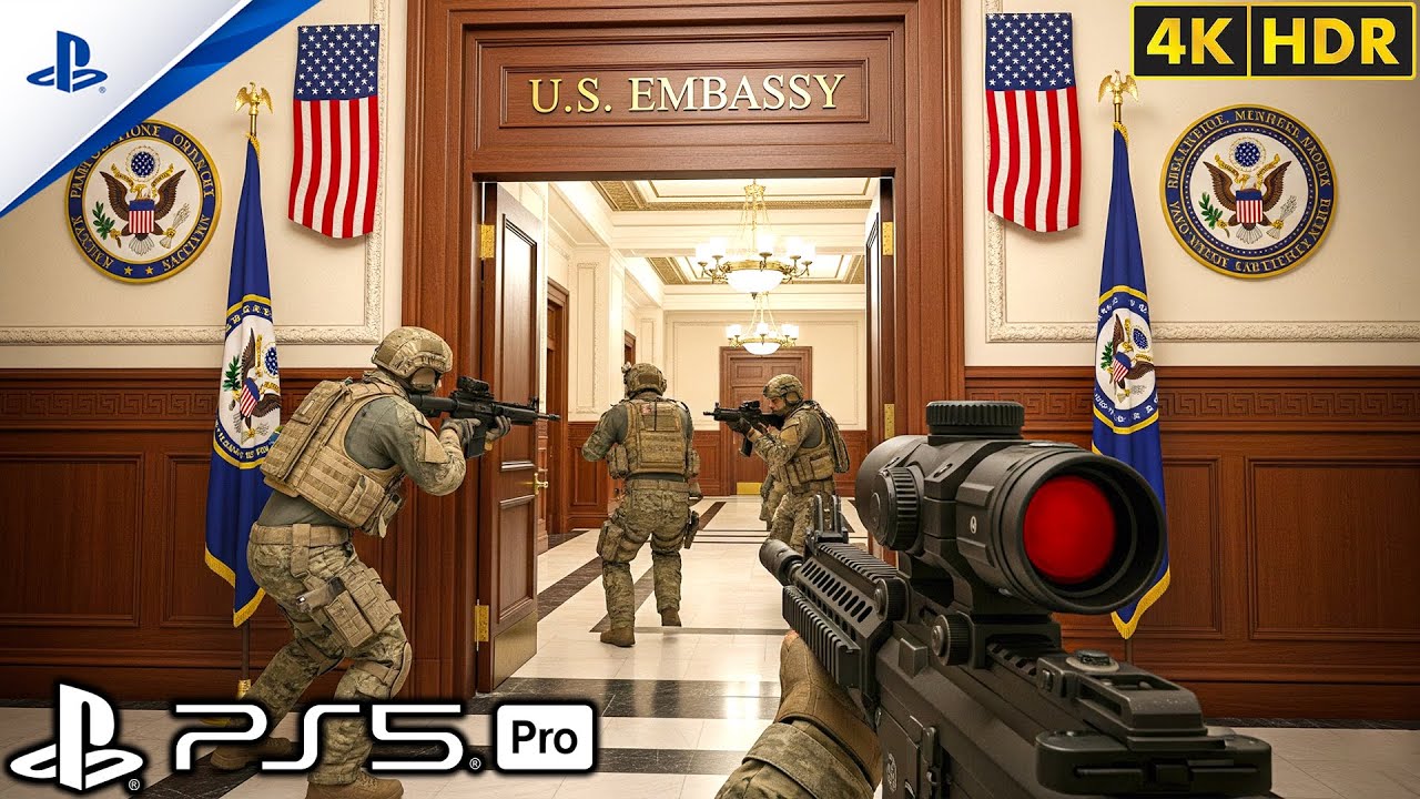 Call of Duty: Modern Warfare Embassy Mission Tactics & Story Explained