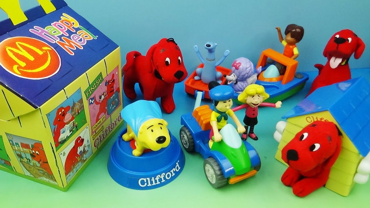 McDonald's 2003 Clifford Toys: Ultimate Collector's Review & Guide