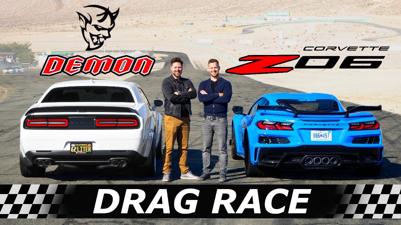 Dodge Demon vs Corvette Z06: Drag Race Analysis & Results